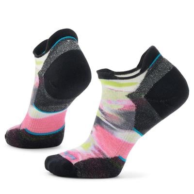 Women's Smartwool Run Targeted Cushion Brushed Print Low Ankle Socks
