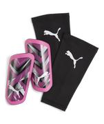 Puma Ultra Flex Shin Guard: Pink/White/Black