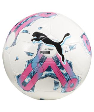 Puma Orbita 6 MS Soccer Ball WHITE/PINK/BLUE