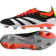 adidas Predator Elite L FG: Black/White/Solar Red