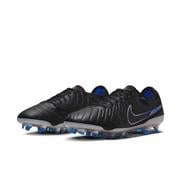 Jamal Musiala Nike Tiempo Legend 10 Pro FG: Black/Chrome/Royal