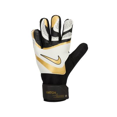 Nike Match Jr. Goal Keeper Gloves Youth BLACK/WHITE/GOLD