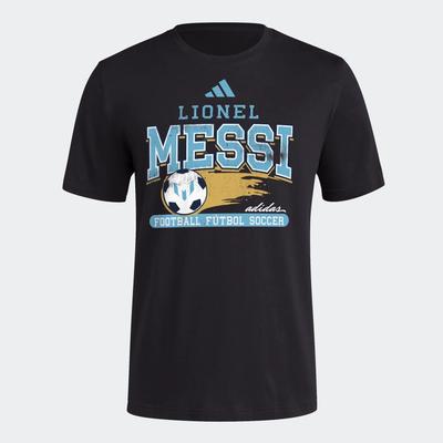 adidas Messi Varsity Tee BLACK