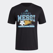 adidas Messi Varsity Tee: Black
