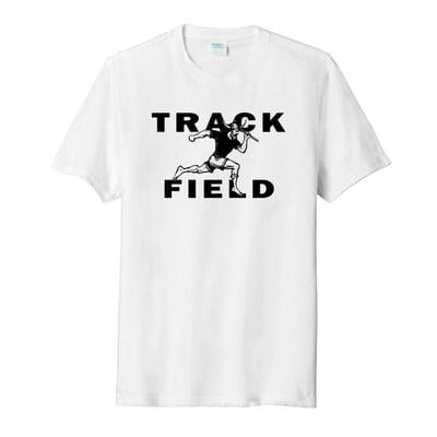 Unisex Miamisburg Track Limited Edition Tri-Blend T-Shirt WHITE