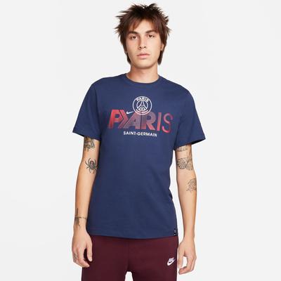 Paris Saint-Germain Mercurial Men's Nike Soccer T-Shirt Midnight Navy