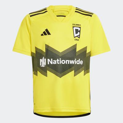 adidas Columbus Crew Home Jersey 24/25 Youth YELLOW/BLACK