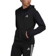 adidas Essentials Hoodie: Black/White