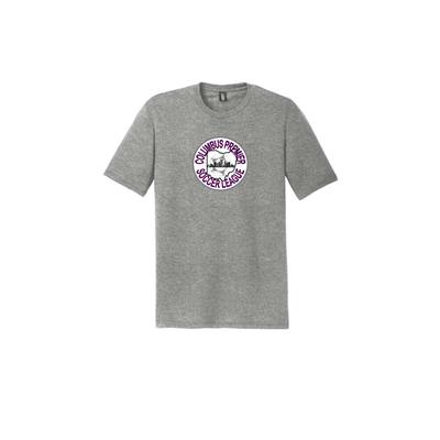 District Perfect Tri Columbus Premier League Short Sleeve Tee Grey Frost