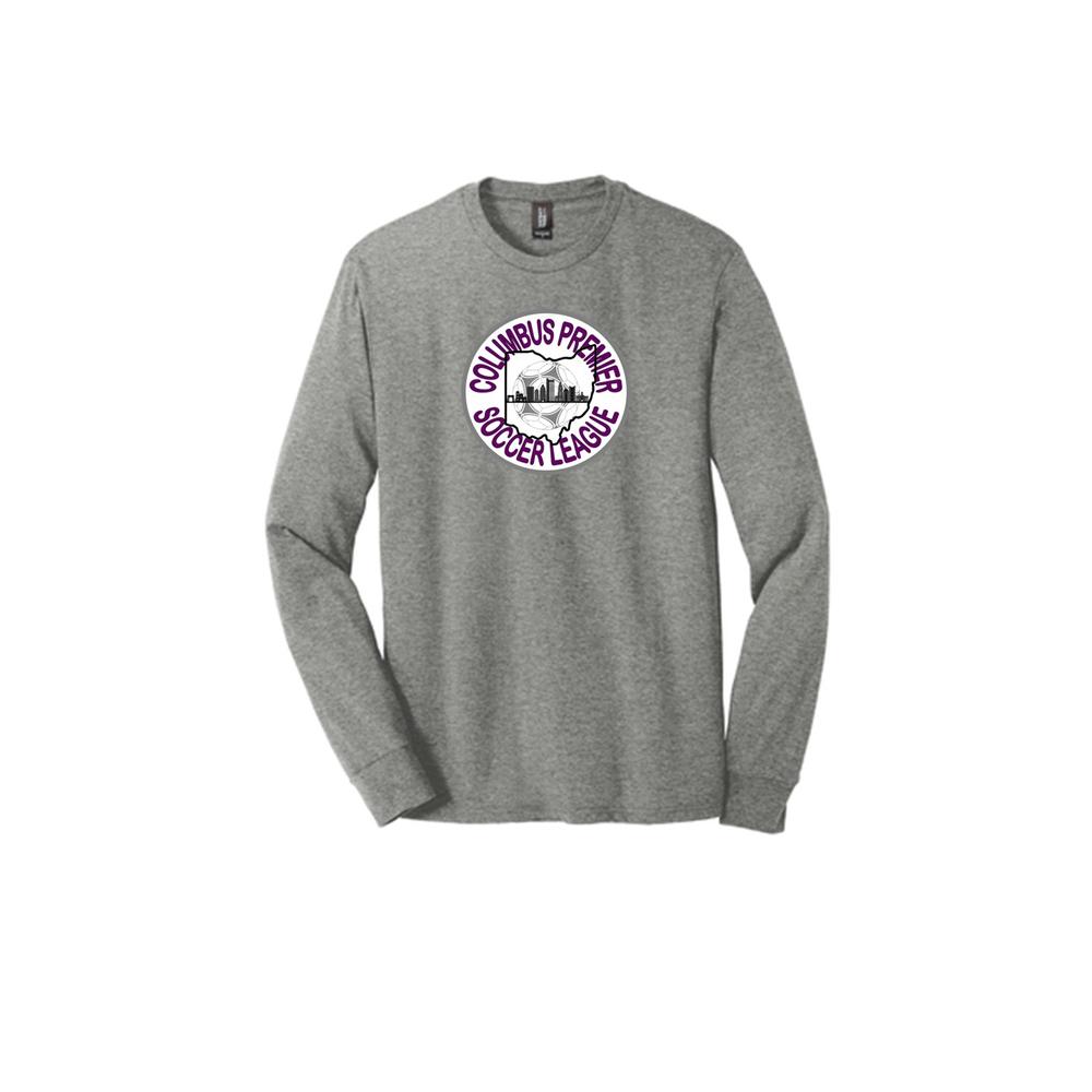 District Perfect Tri Columbus Premier League Long Sleeve Tee Grey Frost