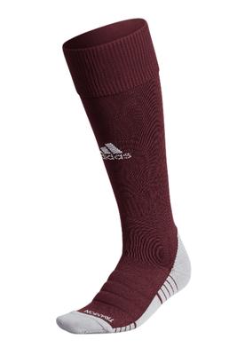 adidas Team Speed Pro OTC Soccer Sock team maroon/white
