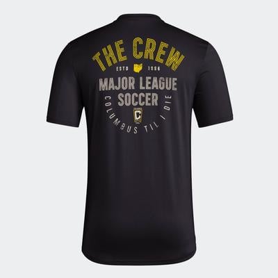 adidas Columbus Crew SS Pre-Game Tee BLACK