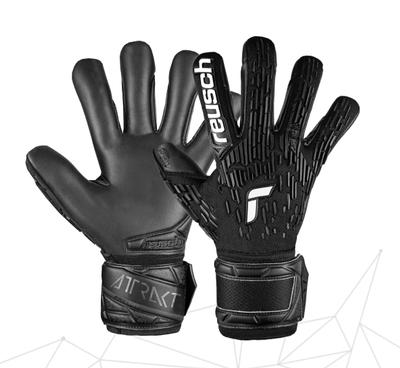 Reusch Attrakt Infinity Finger Support™ Junior BLACK