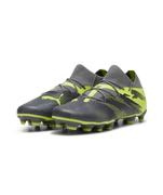 Puma Future 7 Match Rush FG: Gray/Lime