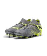 Puma Future 7 Ultimate Rush FG: Gray/Lime