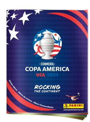 Panini CONMEBOL COPA AMERICA USA 2024 OFFICIAL STICKER COLLECTION - ALBUM