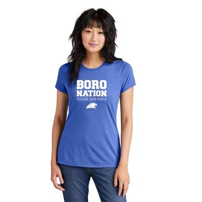 Women's Boro Nation Perfect Tri Tee ROYAL_FROST