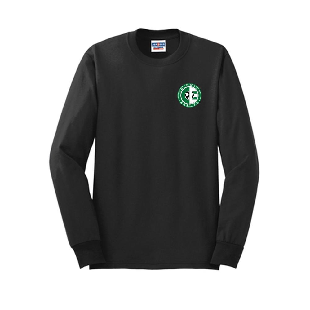 Columbus East Jerzees Long Sleeve Tee Black