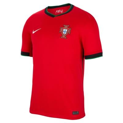 Nike Portugal Home Jersey 2024 Red/Pine Green/Sail