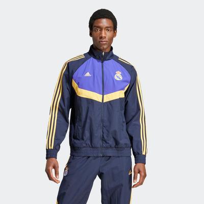 adidas Real Madrid Woven Track Top Legend Ink