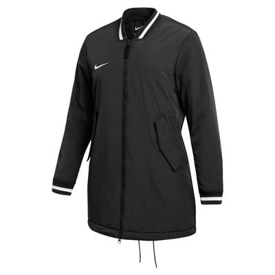 Women's Nike Dugout Jacket BLACK/WHITE