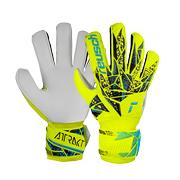 Reusch Attrakt Solid Youth GK Glove Junior: NEON YELLOW