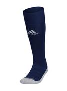 adidas Team Speed Pro OTC Soccer Sock: Navy/White