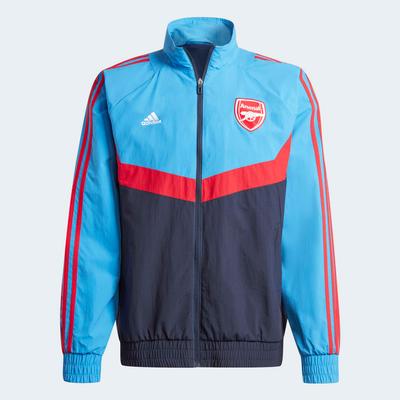 adidas Arsenal Woven Track Top Ray Blue/Legend Ink