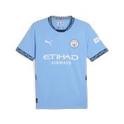 Puma Manchester City Home Jersey 24/25: Light Blue/Marine Blue