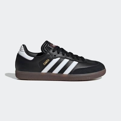 adidas Samba Indoor Soccer Shoes Youth BLACK/WHITE