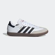 adidas Samba Indoor Soccer Shoes – Classic Indoor Soccer Sneakers: White/Black