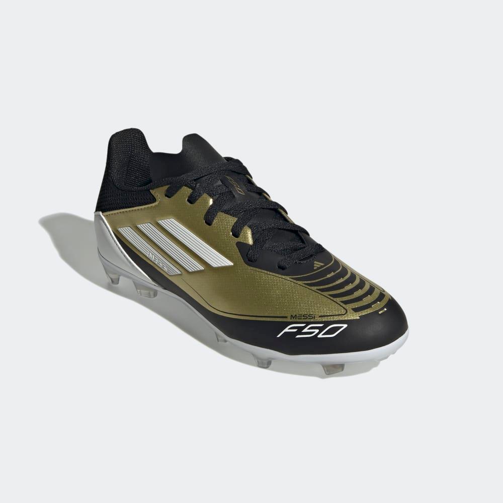 Messi black and gold football boots sale
