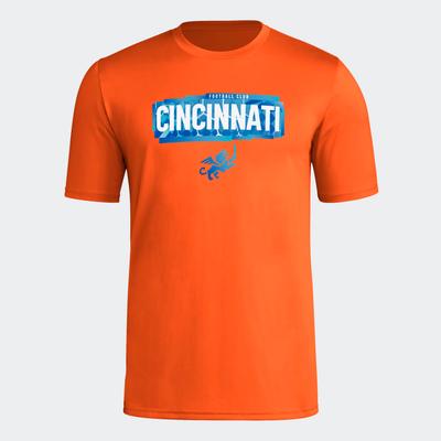 adidas FC Cincinatti Pregame Tee