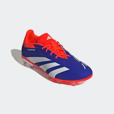 adidas Predator Elite Firm Ground Boots Kids BLUE/WHITE/RED