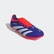 adidas Predator Pro Firm Ground Boots: Blue/White/Red