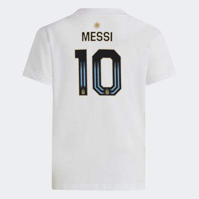 adidas Argentina Messi Name & Number Tee Youth
