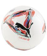 Puma Orbita La Liga 1 MS Soccer Ball 24/25: White/Red