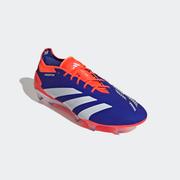 adidas Predator Elite Firm Ground Boots: Blue/White/Red