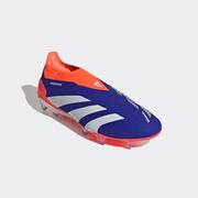 adidas Predator Elite Laceless Firm Ground Boots: Blue/White/Red