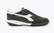 Diadora Calcetto II LT Turf Soccer Shoe: Black/White