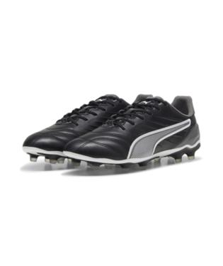 Puma King Pro FG Black/White/Gray