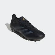 adidas Predator League Firm Ground Boots: Black/Carbon