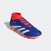 adidas Predator Club Sock Flexible Ground Boots: Blue/White/Red