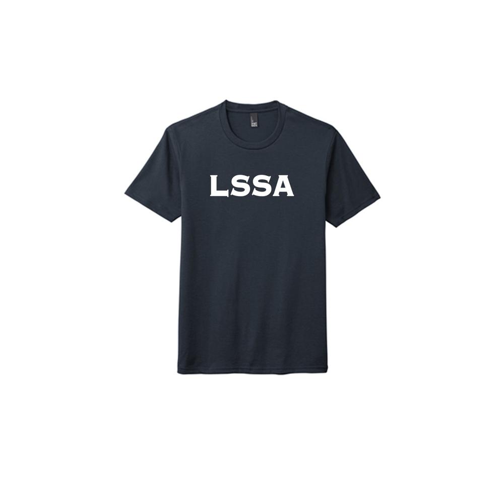 Lancaster Select Soccer Association Perfect Tri Tee Navy