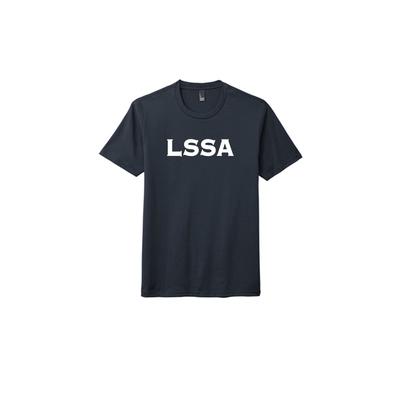 Lancaster Select Soccer Association Perfect Tri Tee navy