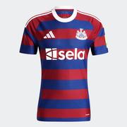 adidas Newcastle United FC 24/25 Away Jersey: Burgundy/Night Sky