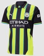Puma Manchester City Away Jersey 24/25: New Navy/Yellow Glow