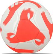 adidas Tiro Club Sala Soccer Ball: White/Solar Red