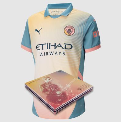 Puma Manchester City Authentic 'Definitely City' 4th Jersey 2024/25 In Collector's Box