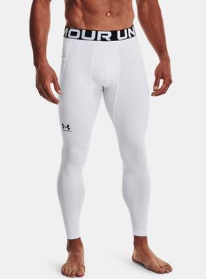 Under Armour Men's ColdGear Leggings WHITE